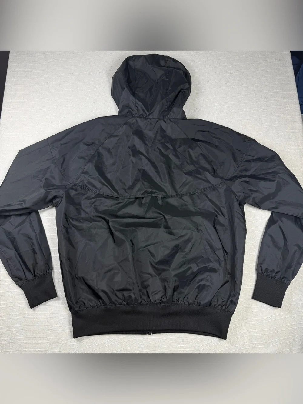 Nike Windrunner Full Zip Hooded Jacket Black Men's Size Small